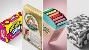 Custom Bubble (Chewing) Gum Packaging Boxes