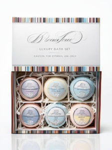 Custom Bath Set Packaging With Bath Bombs