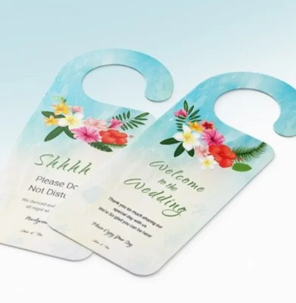 Custom Printed Doorknob Hang Tags - Image 6