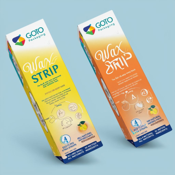 Custom Wax Strip Packaging