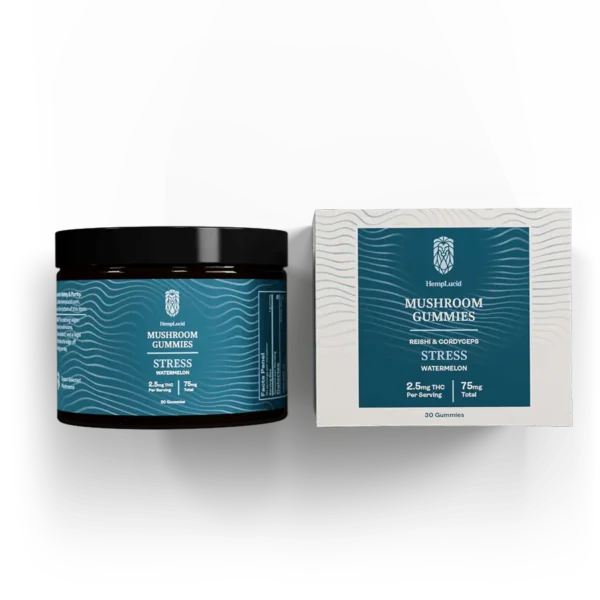 Custom CBD Stress Relief Gummy Packaging