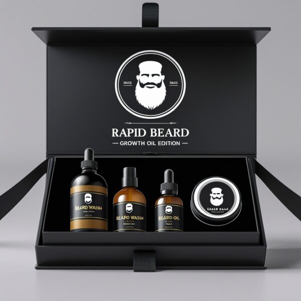 Custom Beard Oil Packaging