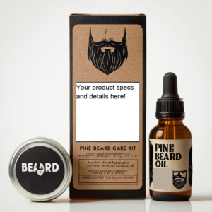 Custom Beard Conditioner Packaging