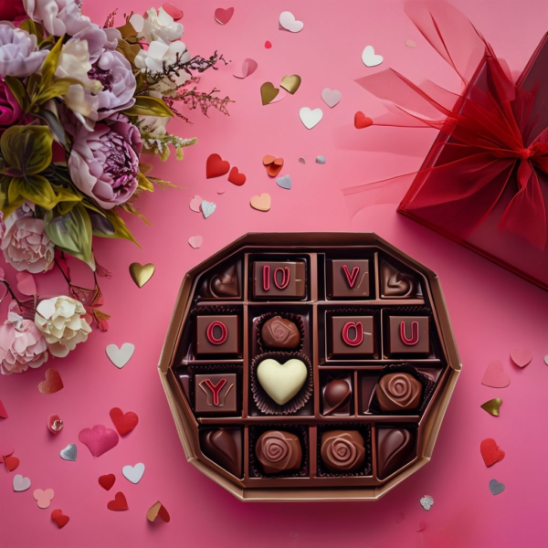 Custom Valentine Chocolate Packaging
