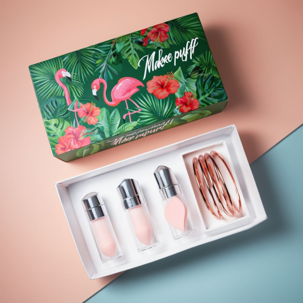 Custom Cosmetic Sponge & Tool Packaging
