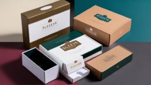 Cardboard sleeve packaging is a type of packaging that consists of a flat, often rectangular piece of cardboard that wraps around a product or another box. It's open on both ends, allowing the product or inner box to slide in and out. Think of it like a jacket or a band that goes around the main packaging.