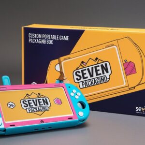 Custom Portable Games Packaging Boxes are specifically designed containers to hold, protect, and display portable games.