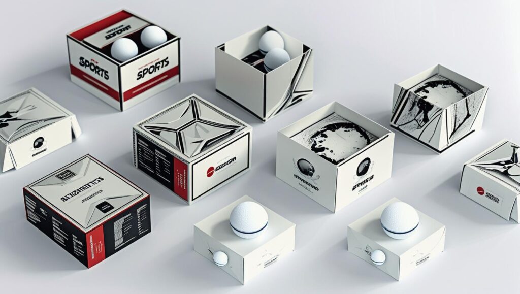 Seven Packaging's Custom Packaging Boxes for Sports Products are specialized boxes designed to package, protect, and market a wide variety of sports equipment like baseballs, volleyballs, shuttlecocks and the like.