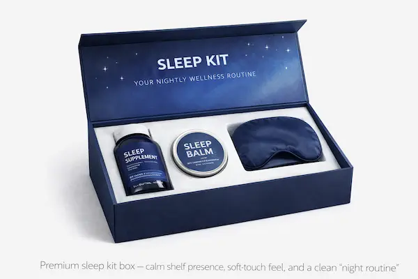 Sleep Mask Box Packaging Custom Sleep Wellness Packaging | Wholesale & Low MOQ Boxes