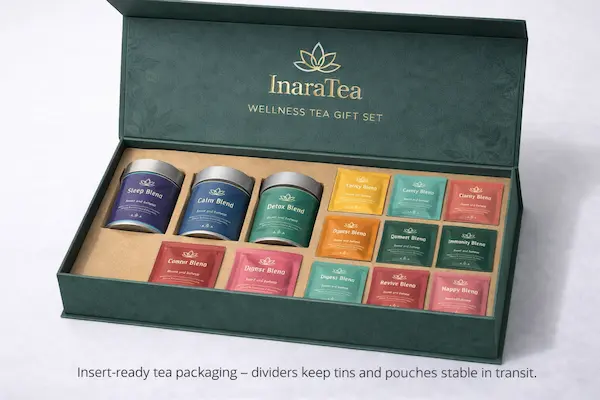Tea Set Packing Custom Tea Packaging Boxes | Wholesale & Low MOQ