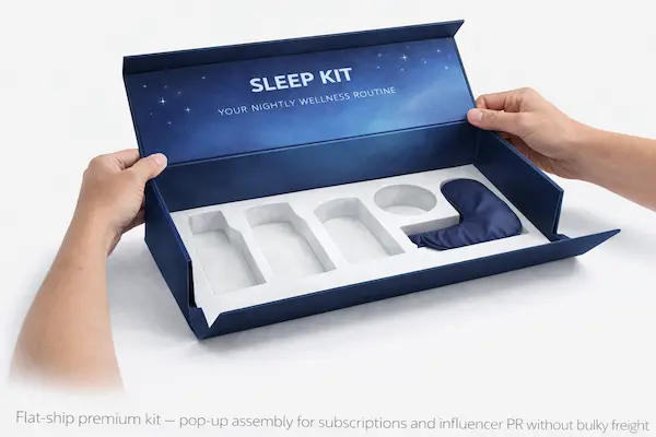 Sleep Mask Box Packaging Custom Sleep Wellness Packaging | Wholesale & Low MOQ Boxes