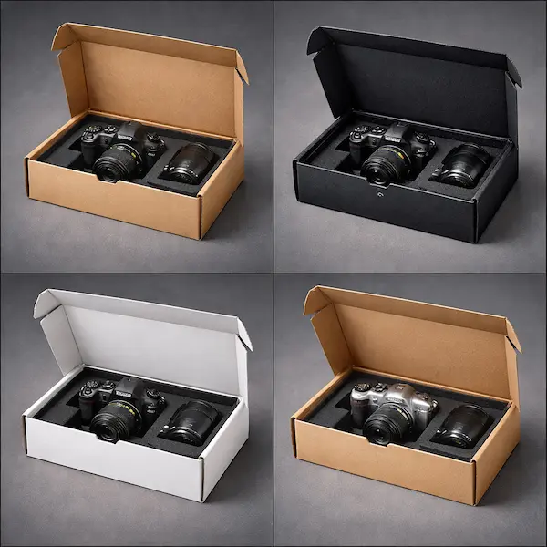 Affordable Custom Camera Packaging Boxes | Wholesale & Low MOQ