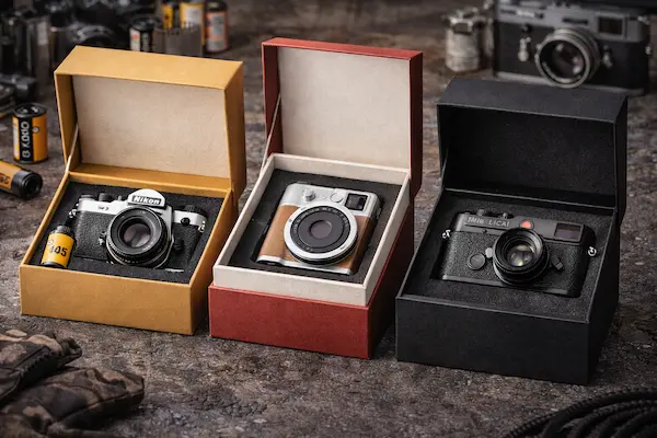Affordable Custom Camera Packaging Boxes | Wholesale & Low MOQ