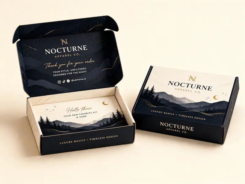 Custom Mailer Boxes for Apparel Brands | Clothing Shipping Boxes USA